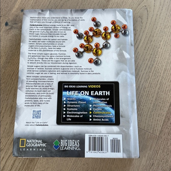 Big Ideas Math Modeling Real Life Grade 6 Advanced Textbook - Picture 2 of 4